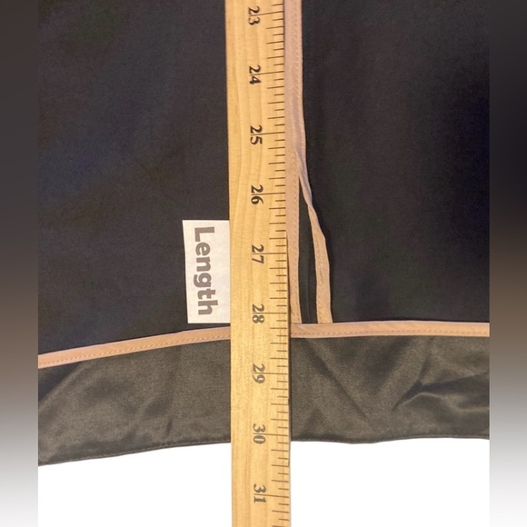 BCBG MAXAZRIA Arelia Black A-Line Blazer Jacket Women’s Large Zippered Waist - Picture 14 of 16